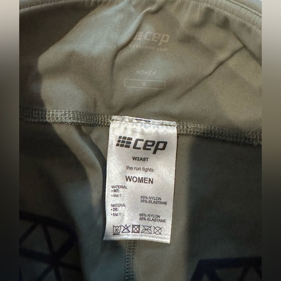 CEP - The Run Tights from CEP. Small. Olive - Picture 13 of 15